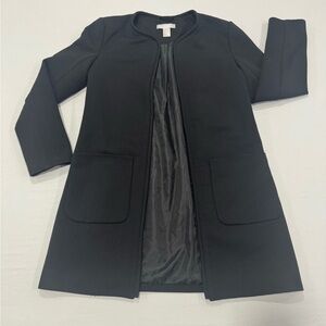H&M Black Women's Blazer Coat